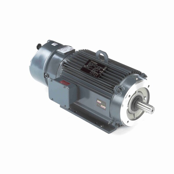 NEMA Definite Purpose AC  Motor, 10 HP, 3 phase, 1800 RPM, 230/460 V, 215TC Frame